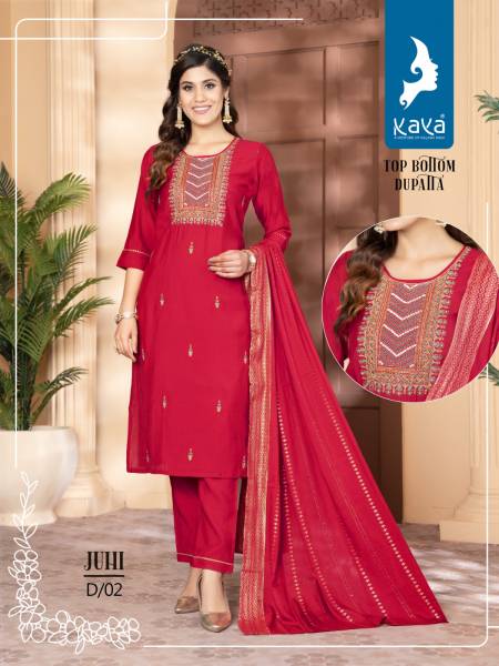 Juhi Kaya Romani Silk Readymade Suits Catalog

